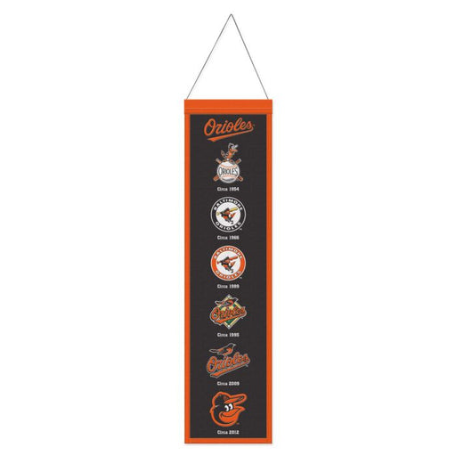 Baltimore Orioles 8" x 32" Wool Banner - for just $44.99! 