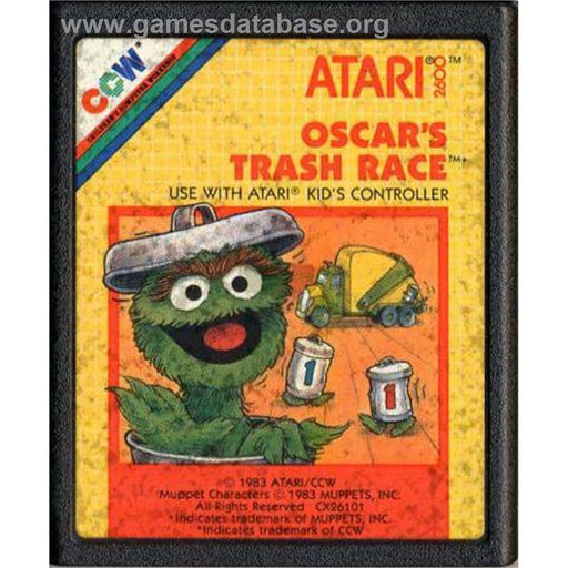 Oscar's Trash Race (Atari 2600) - Just $0! Shop now at Retro Gaming of Denver