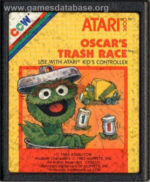 Oscar's Trash Race (Atari 2600) - for just $0! 
