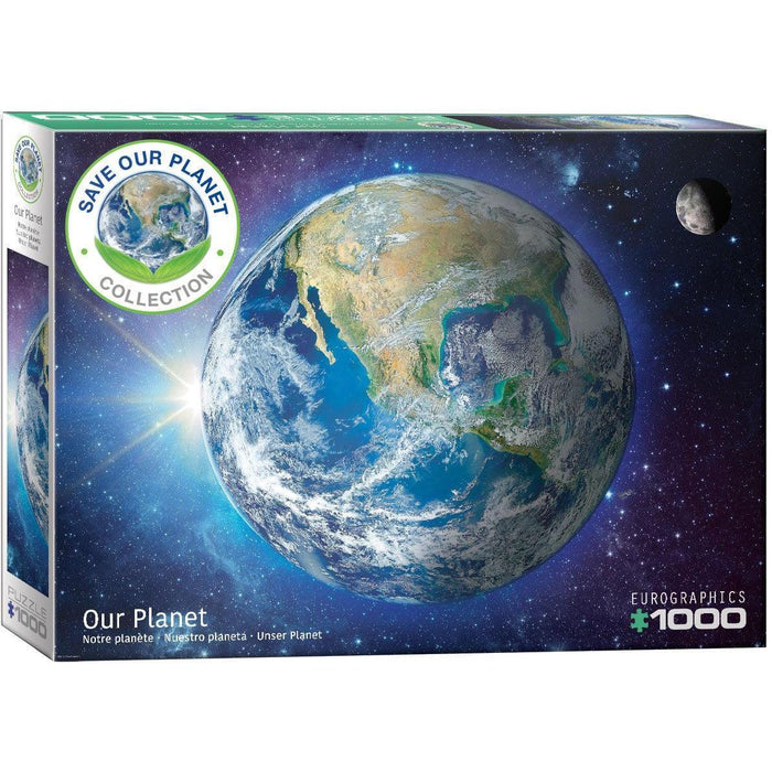 Our Planet 1000 Piece Jigsaw Puzzle Eurographics - for just $19.99! 