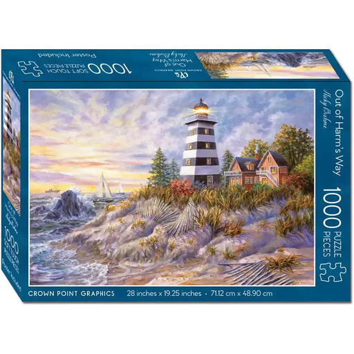 Out of Harm's Way 1000 Piece Soft Touch Jigsaw Puzzle Crown Point - for just $19.99! 