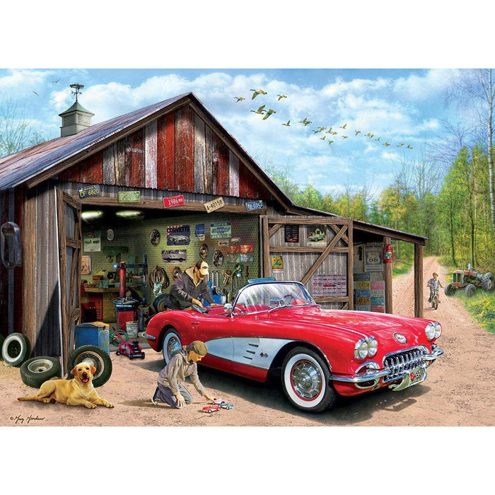 Out of Storage Corvette 1000 Piece Jigsaw Puzzle Eurographics - for just $21.99! 