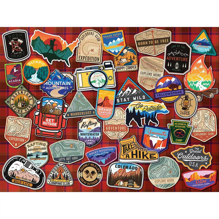 Outdoor Adventure 500 Piece Double-Sided Jigsaw Puzzle Parragon - for just $19.99! 