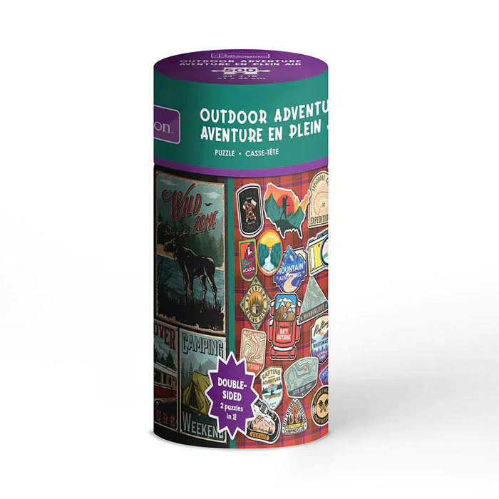 Outdoor Adventure 500 Piece Double-Sided Jigsaw Puzzle Parragon - for just $19.99! 