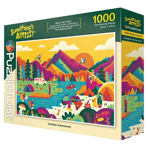 Outdoor Adventures "Something's Amiss!" 1000 Piece Jigsaw Puzzle PuzzleTwist - for just $25.99! 