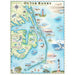 Outer Banks of North Carolina 1000 Piece Jigsaw Puzzle Xplorer Maps - for just $24.99! 