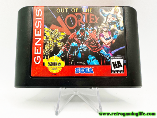 Out of the Vortex Prototype Sega Genesis Reproduction Video Game Cart - for just $19.99! 