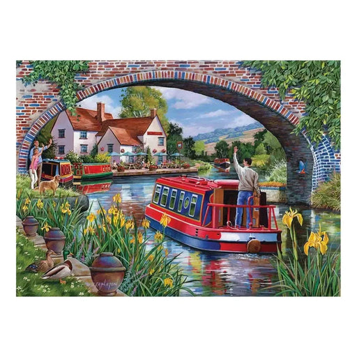 Over & Under 500 Big Piece Jigsaw Puzzle HOP - for just $24.99! 