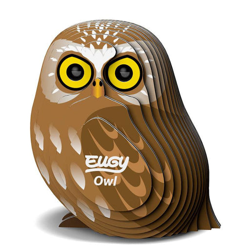Owl 3D Cardboard Model Kit Eugy - for just $11.99! 