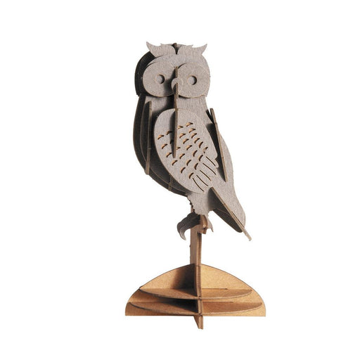 Owl 3D Cardboard Model Kit Fridolin - for just $7.99! 