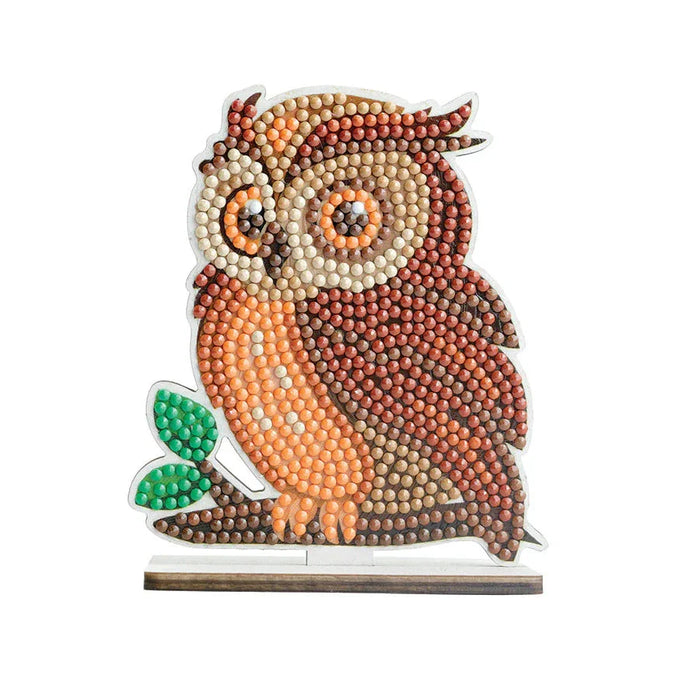 Owl Crystal Art Wildlife Buddies Kit Craft Buddy - for just $5.99! 