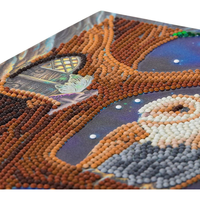 Owl and Fairy Tree Crystal Art Notebook Kit Craft Buddy - for just $15.99! 