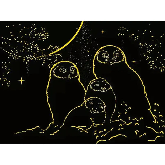 Owls in Moonlight 500 Piece Glow in the Dark Jigsaw Puzzle Ravensburger - for just $19.99! 