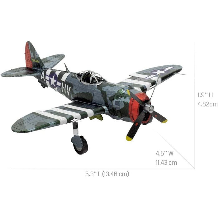 P-47 Thunderbolt 3D Steel Model Kit Metal Earth - for just $11.99! 