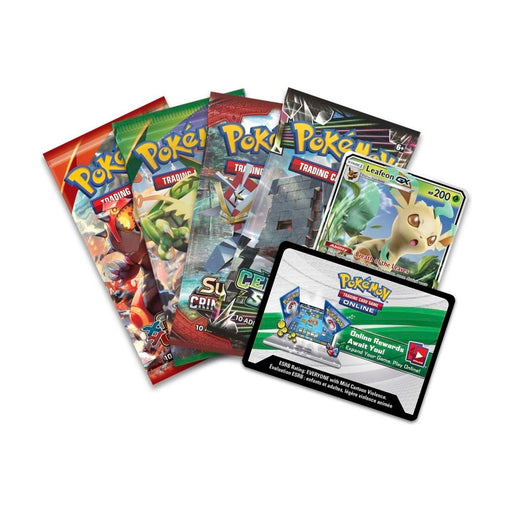 Pokémon TCG: Evolution Celebration Tin - Leafeon - Just $49.99! Shop now at Retro Gaming of Denver