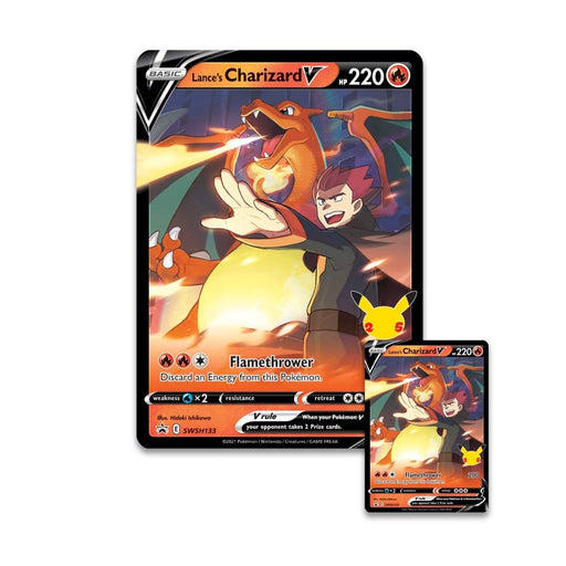 Pokémon TCG: Celebrations Collection Lance's Charizard V - Premium Collection Box - Just $24.99! Shop now at Retro Gaming of Denver