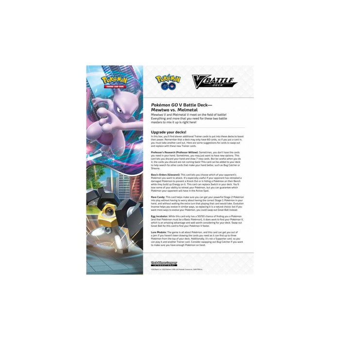 Pokémon TCG: Pokémon GO Mewtwo vs. Melmetal V Battle Deck - Premium Theme Deck - Just $39.99! Shop now at Retro Gaming of Denver
