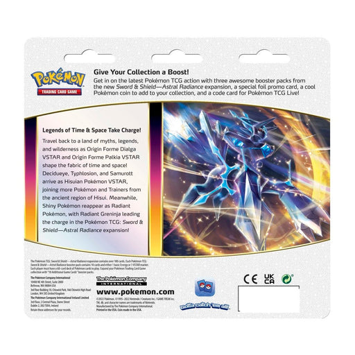 Pokémon TCG: Sword & Shield - Astral Radiance Sylveon 3 Booster Blister Pack - Premium blister pack - Just $12.99! Shop now at Retro Gaming of Denver