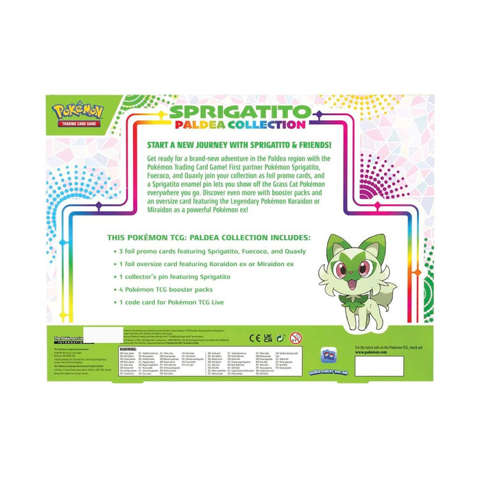 Pokemon: Paldea Collection - Sprigatito - for just $19.99! 