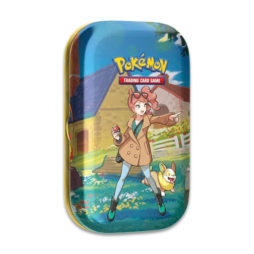 Pokemon Crown Zenith Mini Tin: Sonia & Yamper - for just $11.99! 