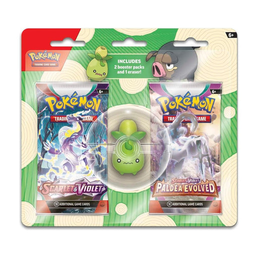 Pokémon TCG: 2 Booster Packs & Smoliv Eraser - Just $9.99! Shop now at Retro Gaming of Denver