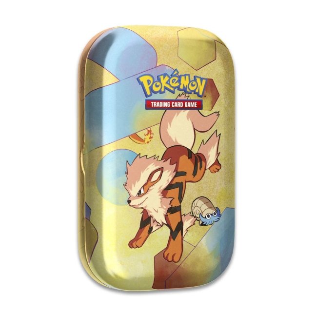 Pokemon: Scarlet & Violet - 151 Mini Tin - Arcanine & Omanyte - for just $17.99! 