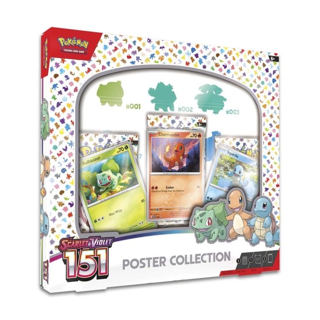 Pokemon: Scarlet & Violet - 151 Poster Collection - for just $25! 