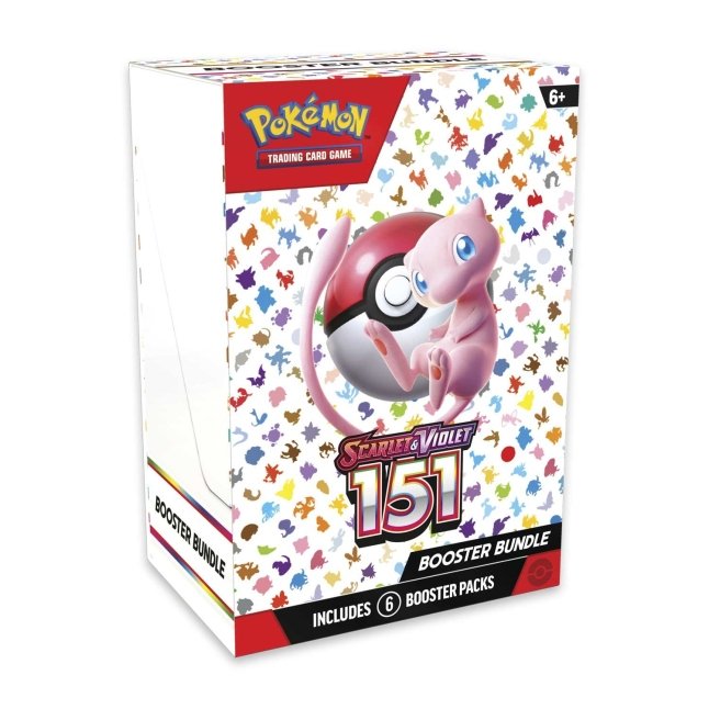 Pokemon: Scarlet & Violet - 151 Booster Bundle (6 Packs) - for just $55! 