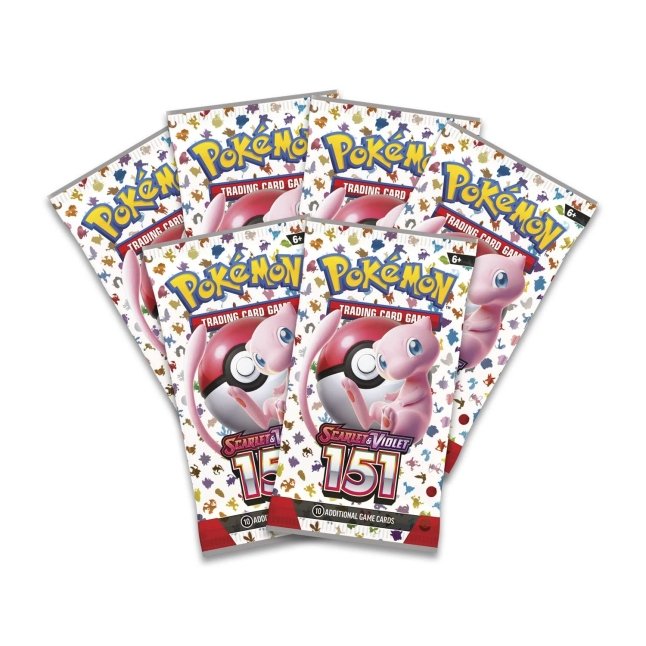 Pokemon: Scarlet & Violet - 151 Booster Bundle (6 Packs) - for just $55! 