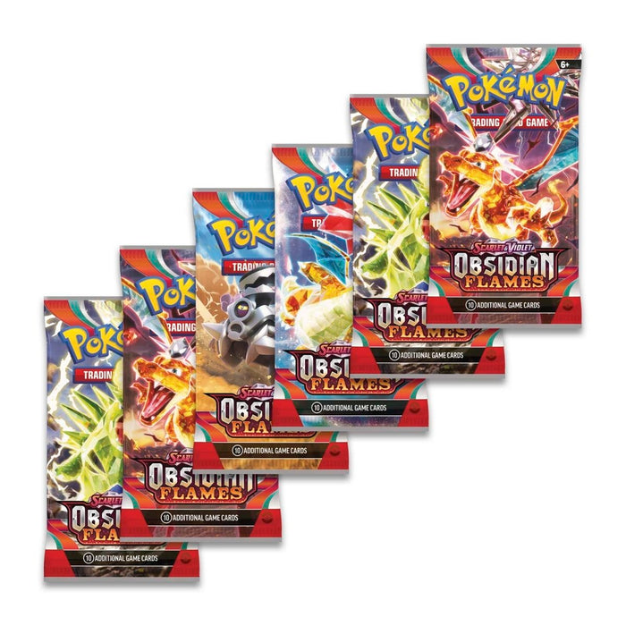 Pokemon: Scarlet & Violet - Obsidian Flames Booster Bundle - for just $30! 