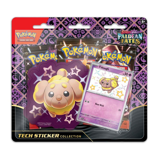 Pokemon: Scarlet & Violet - Paldean Fates Tech Sticker Collection - Shiny Fidough - Premium CCG - Just $15.99! Shop now at Retro Gaming of Denver