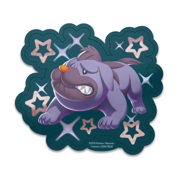 Pokemon: Scarlet & Violet - Paldean Fates Tech Sticker Collection - Shiny Maschiff - for just $49.99! 