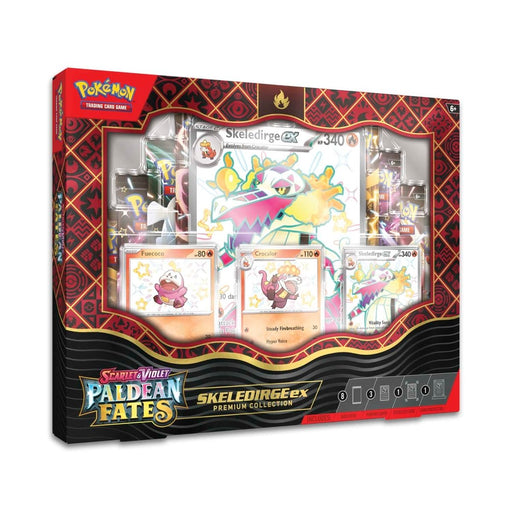 Pokémon TCG: SV - Paldean Fates Skeledirge ex Premium Collection - Premium  - Just $49.99! Shop now at Retro Gaming of Denver