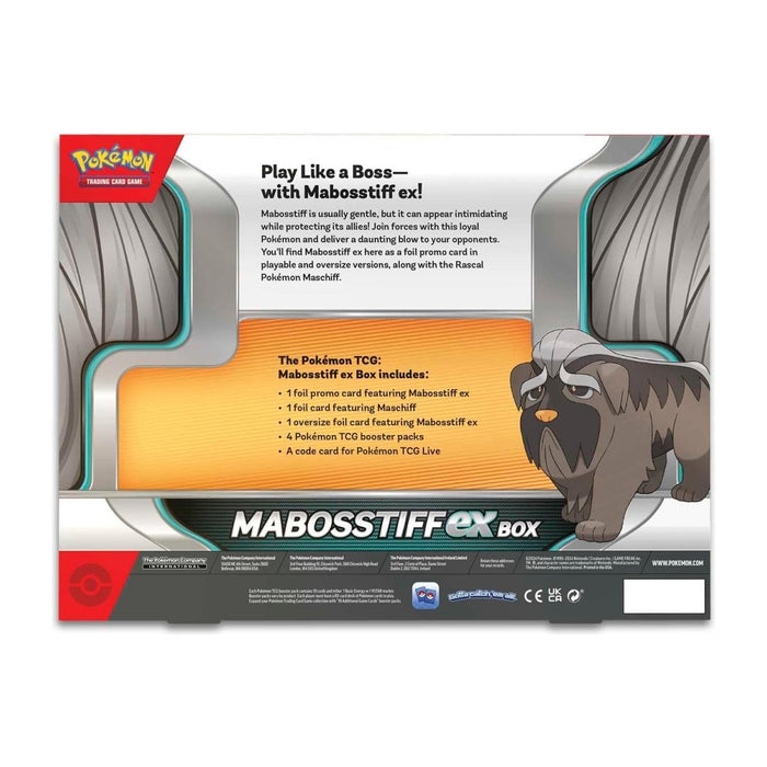 Pokémon TCG: Mabosstiff ex Box - Premium  - Just $21.99! Shop now at Retro Gaming of Denver