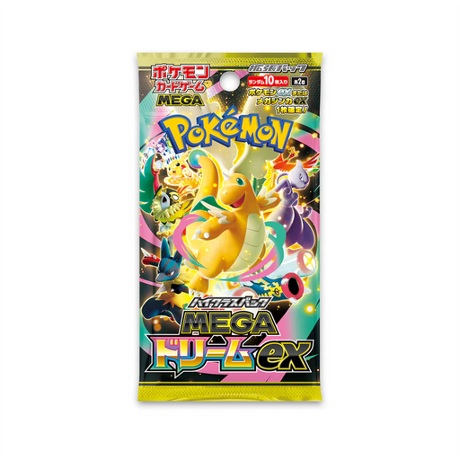 Pokemon TCG Mega Dream EX M2A Japanese Booster Pack - Mega Series 10 Cards - for just $19.99! 