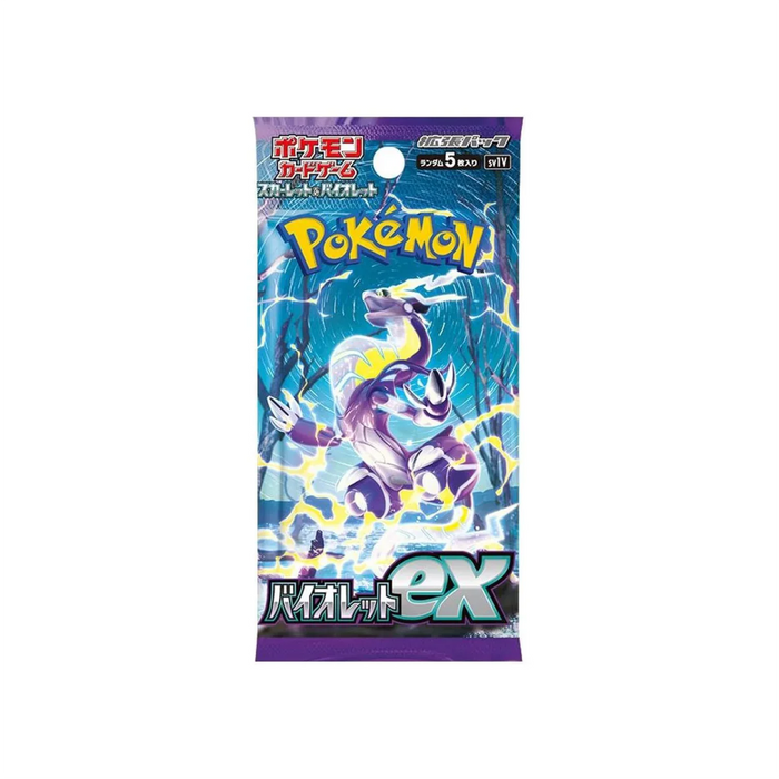 Pokemon Violet Ex SV1V Booster Pack - Scarlet & Violet Series - Japanese | Shop Retro Video Games and More Retro Gaming of Denver Pokemon Violet Ex SV1V Booster Pack - Scarlet & Violet Series - Japanese | Shop Retro Video Games and More Retro Gaming of Denver