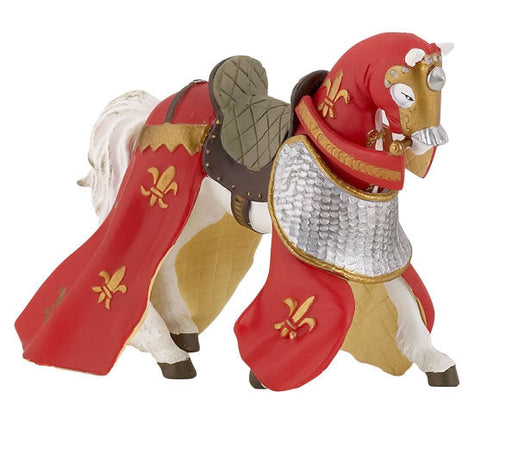 Papo France: Medieval - Draped Horse - Red - for just $8.99! 