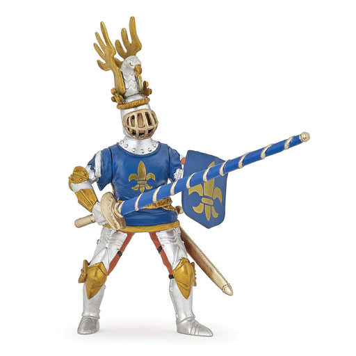 Papo France: Medieval - Fleur-de-Lys - Knight - Blue - for just $9.99! 