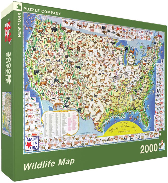 Wildlife Map - Just $35! Shop now at Retro Gaming of Denver