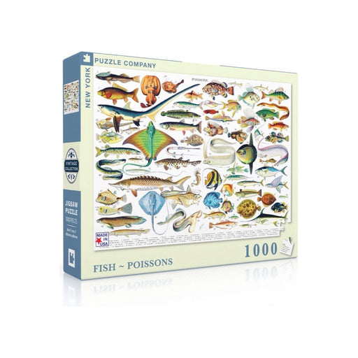 Fish ~ Poissons - Premium Puzzle - Just $18.75! Shop now at Retro Gaming of Denver