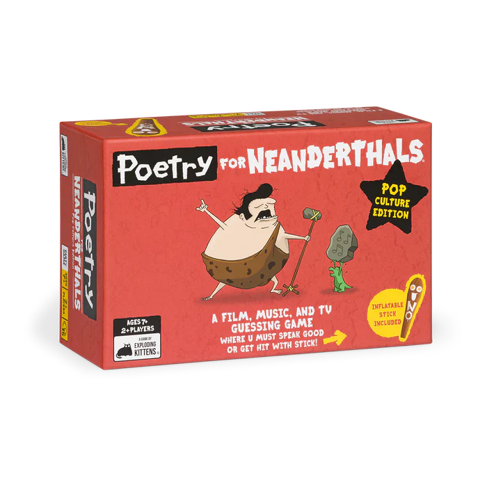 Poetry for Neanderthals Pop Culture Edition - for just $19.99! 