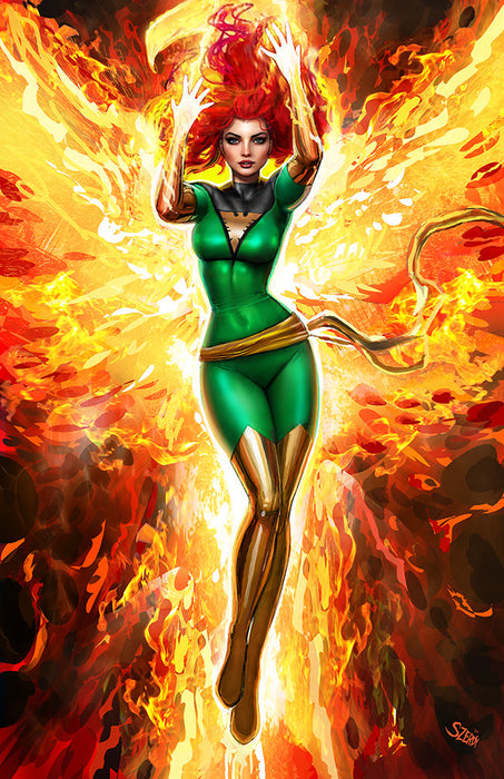[Signed by Nathan Szerdy] PHOENIX #1 UNKNOWN COMICS NATHAN SZERDY VIRGIN VAR [IN STOCK] - for just $40! 