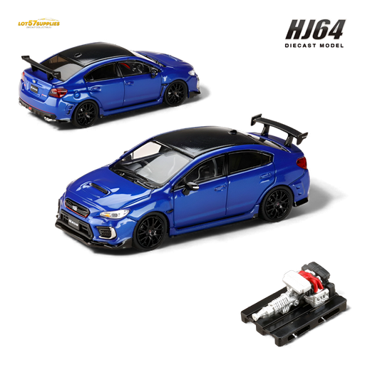 (Pre-Order) Hobby Japan Subaru S208 WR Blue Pearl 1:64 - for just $39.99! 