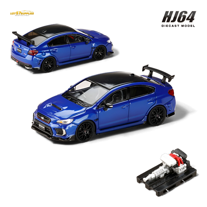(Pre-Order) Hobby Japan Subaru S208 WR Blue Pearl 1:64 - for just $39.99! 