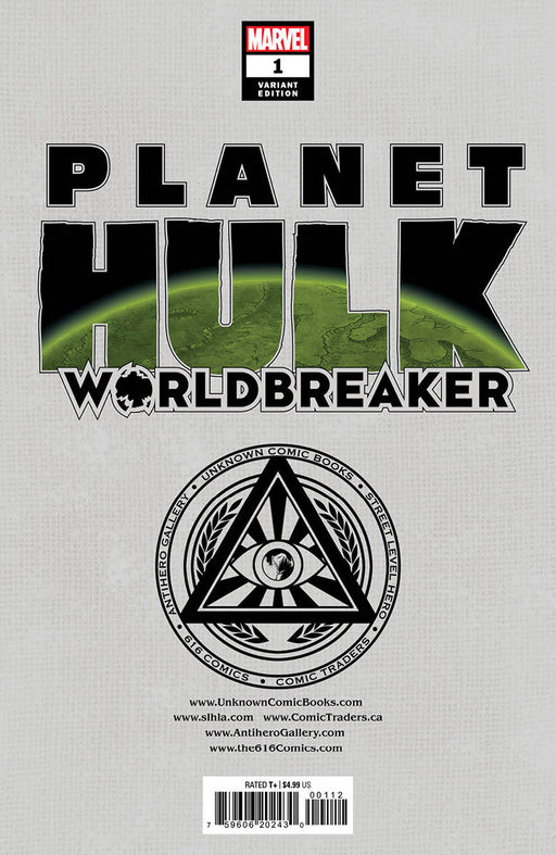 Planet Hulk: Worldbreaker #1 Unknown Comics Mico Suayan Exclusive Var (11/30/2022) - for just $5! 