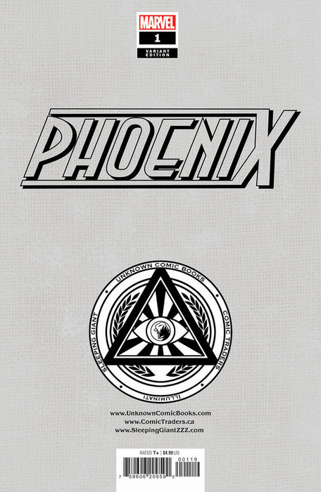 Phoenix #1 Unknown Comics Nathan Szerdy Exclusive Var (07/17/2024) - for just $10! 