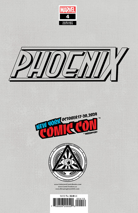 [Foil] Phoenix #4 Unknown Comics Nathan Szerdy Exclusive Virgin Nycc 2024 Var (10/23/2024) - for just $40! 