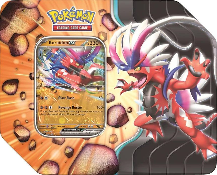 Pokemon: Slashing Legends Tin - Koraidon - for just $32.99! 