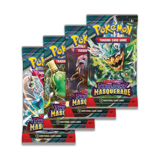 Pokemon: Scarlet & Violet - Twilight Masquerade - Booster Bundle - for just $30.99! 