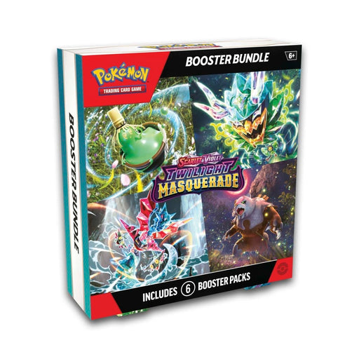 Pokemon: Scarlet & Violet - Twilight Masquerade - Booster Bundle - for just $30.99! 